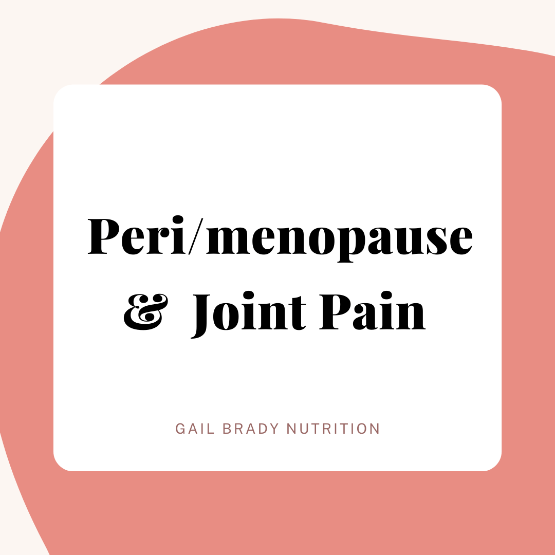 7 Simple Ways to Manage Aching Joints in Peri/Menopause Gail Brady