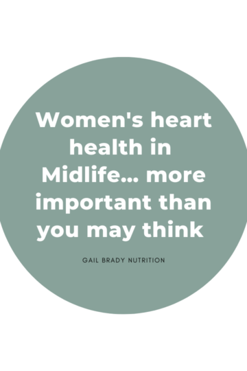 women's heart health midlife
